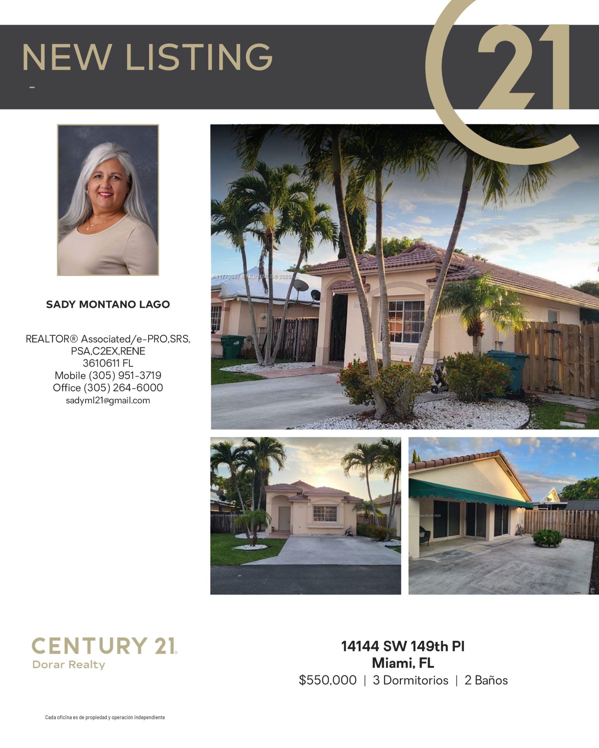 Casas en venta en el sur de Florida