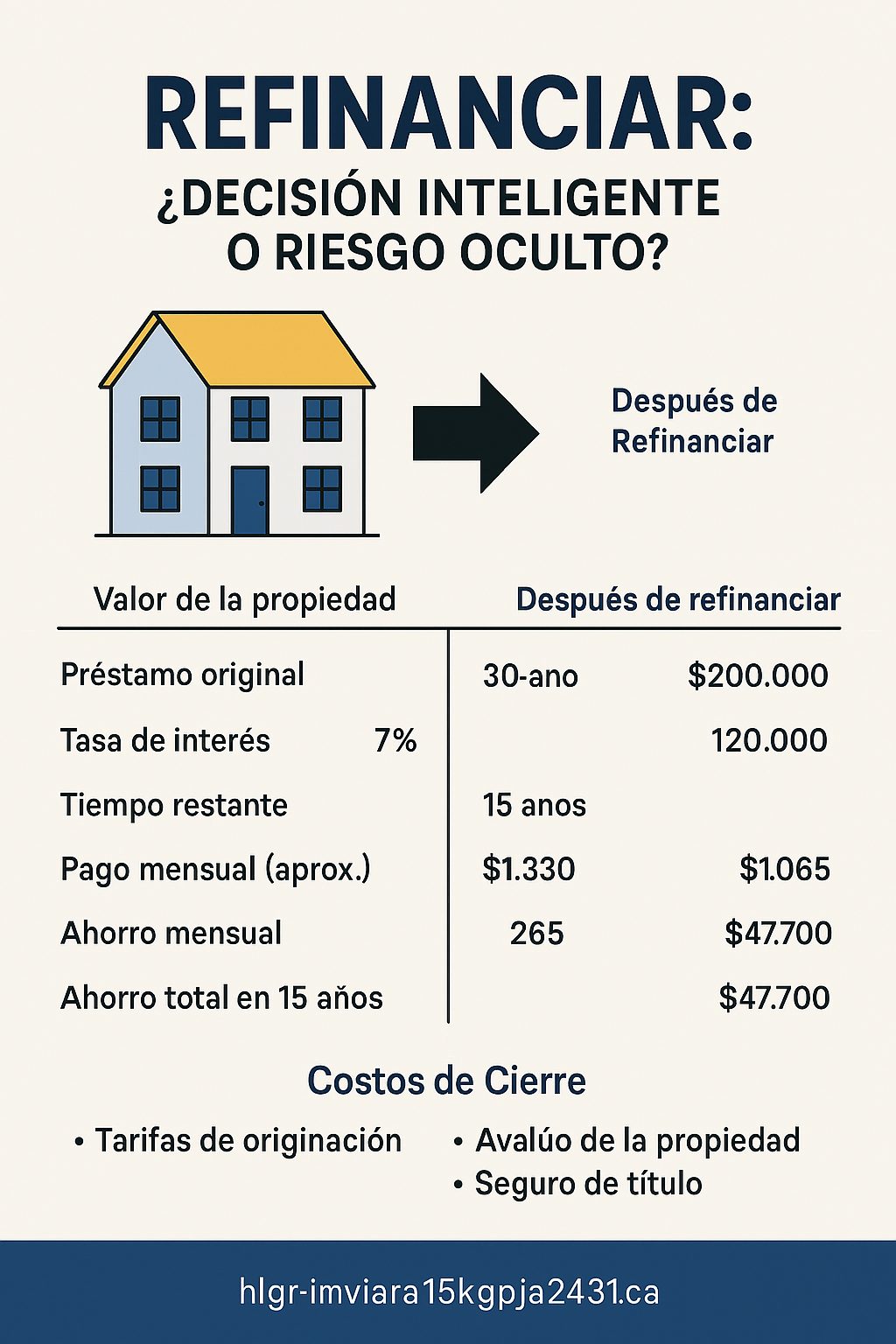 Refinanciar: ¿Decisión Inteligente o Riesgo Oculto?